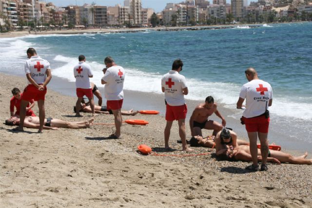 Cruz Roja Española en Águilas celebra este próximo sábado las pruebas de selección de Socorristas Acuáticos