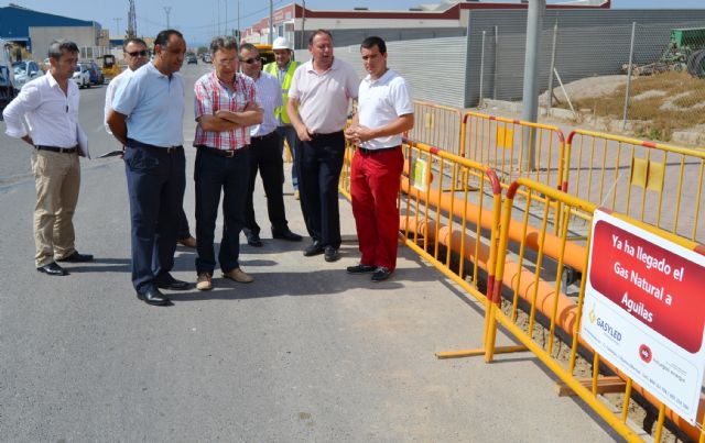 Comienzan las obras de gasificación en Águilas con una inversión de más de 4'5 millones de euros
