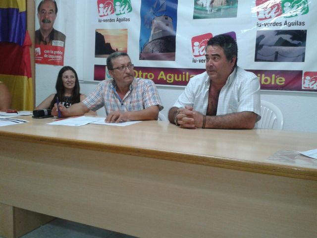 Izquierda Unida-Verdes de Águilas reestructura su dirección, ahora encabezada por Pedro Hernández como coordinador
