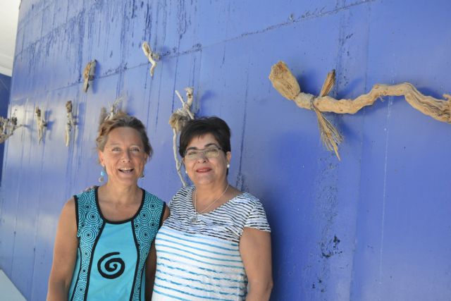 La artista Paz Die Dean dona una colección escultórica que ya se exhibe en el Centro de Interpretación del Mar