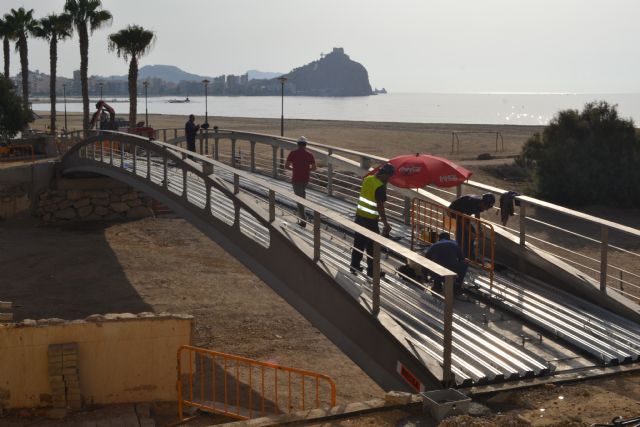 El puente sobre la rambla de El Cañarete es el primero en España en usar acero tipo dúplex para su construcción