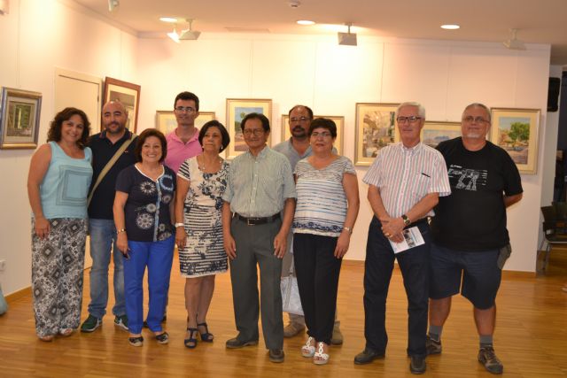 La exposición colectiva Acuarelas y Acrílicos muestra la obra de Cano, Álvarez, Jiménez y Pinto