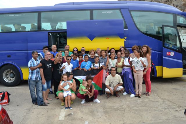 Concluyen las vacaciones en Águilas de los niños saharauis del programa Vacaciones en Paz
