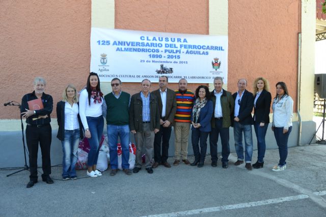 Concluyen los actos programados con motivo del 125 aniversario del ferrocarril Almendricos-Pulpí-Águilas