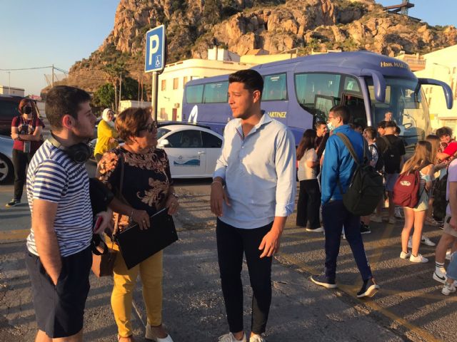 El Ayuntamiento pone a disposición de los estudiantes aguileños un servicio de autobús para los desplazamientos a las sedes de la EBAU en Lorca