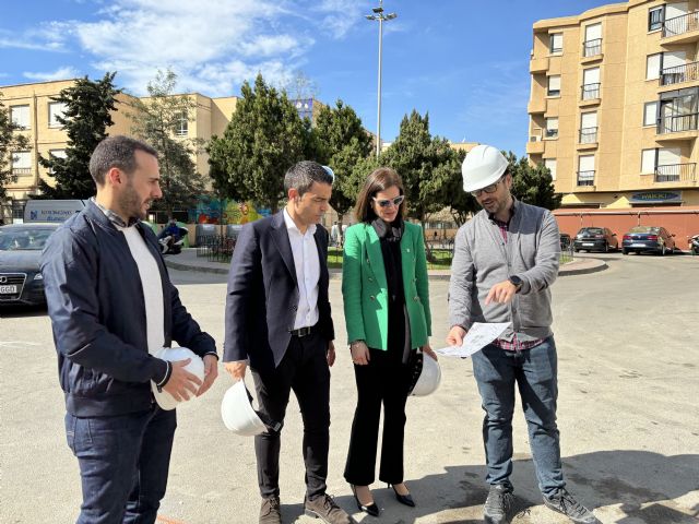 El eurodiputado Marcos Ros visita junto a la alcaldesa de Águilas los principales proyectos de la localidad cofinanciados con Fondos Europeos