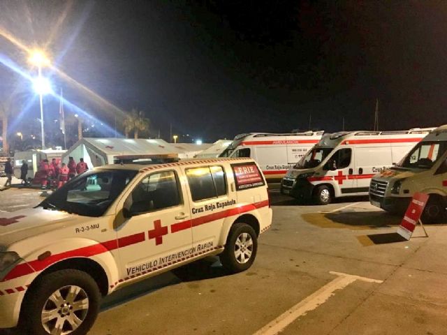 Cruz Roja Española cierra el Dispositivo Sanitario 'Carnaval 19' con todos los objetivos cumplidos