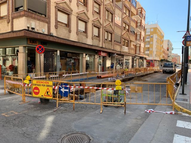 Cambios en el tráfico a partir el martes por obras en Conde de Aranda
