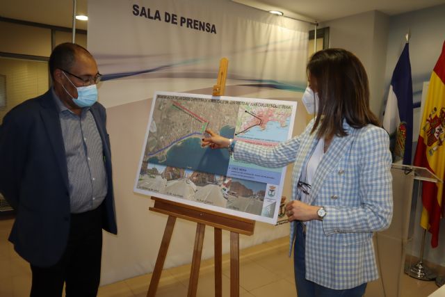 Moreno y Consentino presentan el proyecto de remodelación de las calles Carretera de Lorca, Dr. Luis Prieto, Avd. Juan Carlos I e Iberia