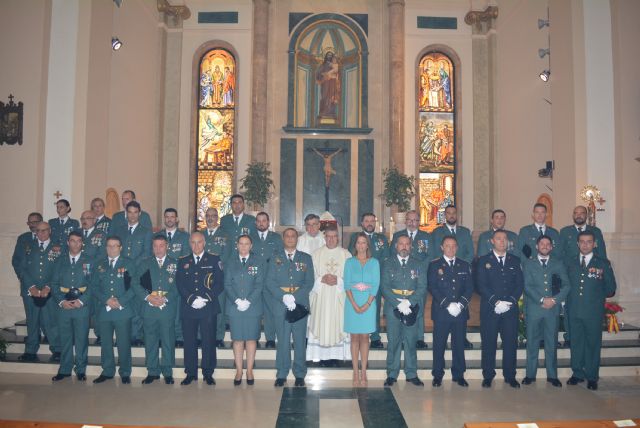 La Guardia Civil de Águilas se suma a los actos de celebración del día de su Patrona