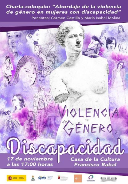 La Casa de la Cultura acoge mañana la charla 'Violencia de Género y Discapacidad'