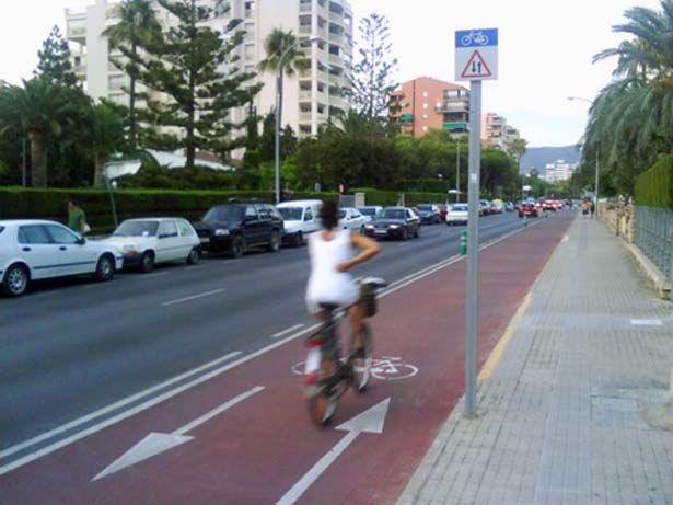 Ciudadanos Águilas propone un carril bici en el Paseo de Parra e incentivos para el uso de la bicicleta y otros transportes alternativos
