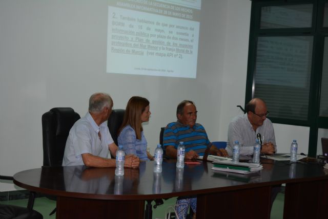 Los agricultores aguileños se reúnen para analizar las alegaciones al Plan de Gestión de los espacios protegidos del litoral de la Región de Murcia
