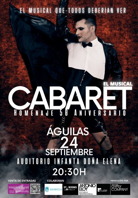 'Cabaret. Homenaje 50 aniversario' inicia su gira en Águilas