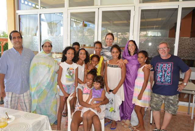 Los niños y niñas del Programa Vacaciones en Paz disfrutan de una jornada de convivencia