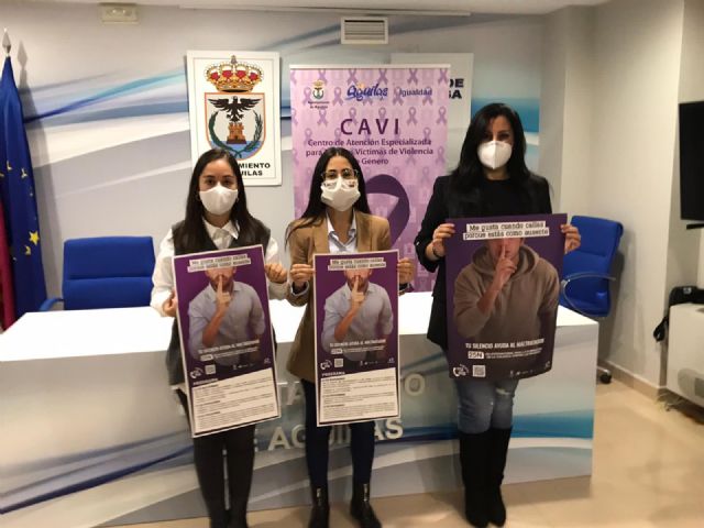 El Ayuntamiento de Águilas presenta la campaña conmemorativa del Día Internacional para la Eliminación de la Violencia contra las Mujeres