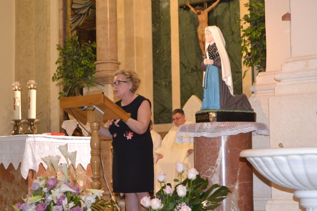 Ayer se celebró la bendición de la imagen de Santa Bernardita de la Hospitalidad de Lourdes