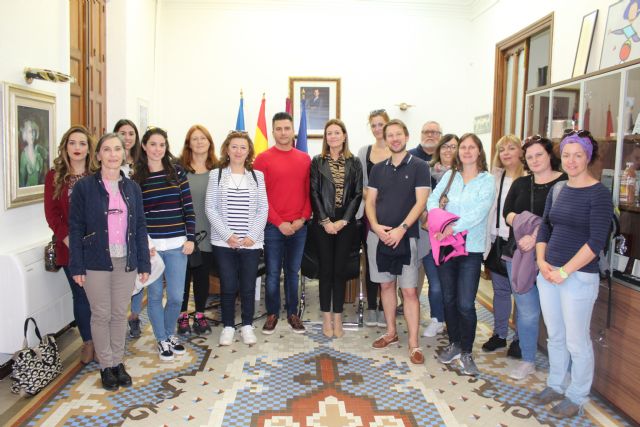 Los participantes en el proyecto europeo Trades of the future visitan Águilas