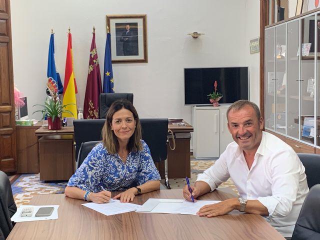 El Ayuntamiento de Águilas reitera su apoyo al Museo del Fútbol con la renovación del convenio con la Asociación Centenario