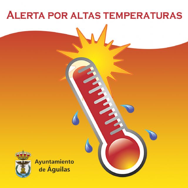 La AEMET alerta de altas temperaturas, que podrían alcanzar los 38° durante este fin de semana