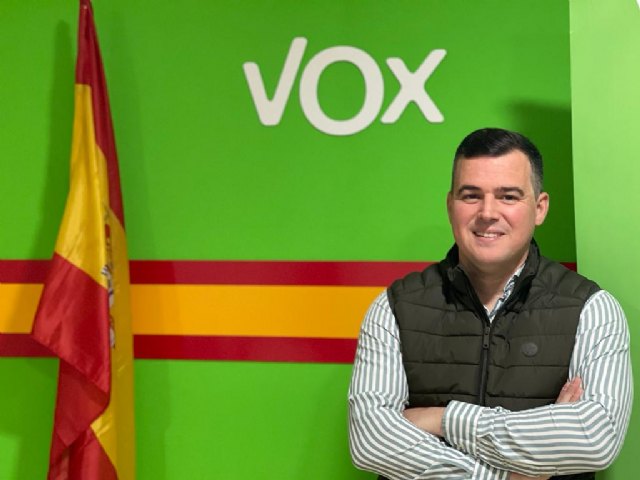 Isidro Carrasco es designado candidato de VOX a la alcaldía de Águilas