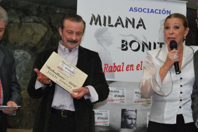 Milana Bonita llora la muerte de Juan Diego, 'Rabaliano 2011'