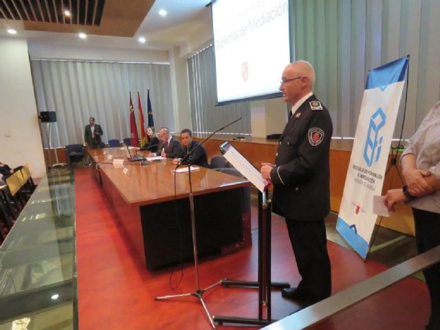 El sargento de Águilas, Andrés Lledó, nuevo presidente de la asociación murciana de jefes y directivos de la Policía