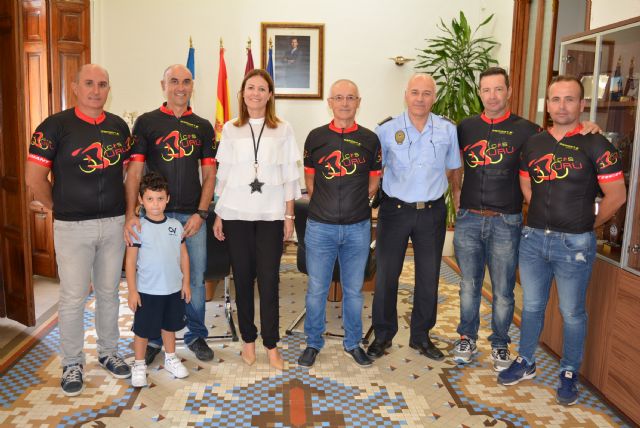 Cinco policías aguileños participan en el Campeonato de España BTT