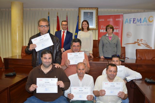 El Ayuntamiento de Águilas, Mapfre y Afemac renuevan el convenio de inserción laboral de jóvenes con discapacidad intelectual y enfermedad mental