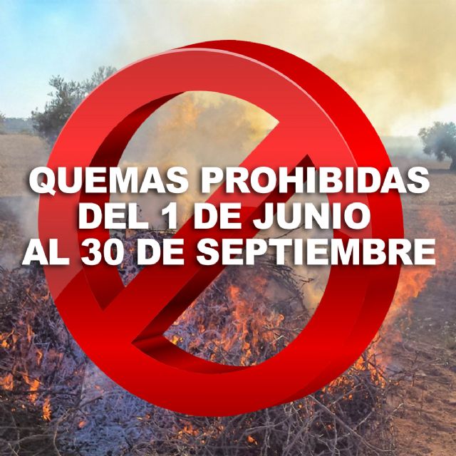 Quedan prohibidas las quemas agrícolas